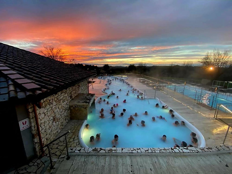 Un tuffo alle terme di Rapolano